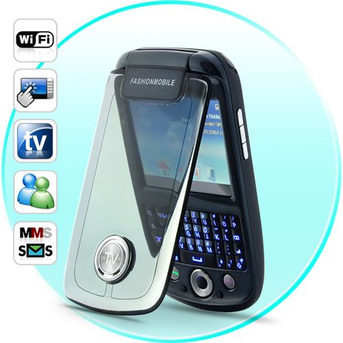 Transforma - Touchscreen WIFI Dual-SIM Cell Phone with QWERT