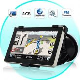 Cyber—5 inch Touchscreen GPS Navigator with FM Transmitter+