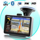 Road Nav - 5 Inch Touchscreen GPS Navigator with Bluetooth